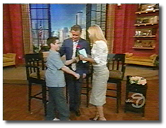 Ryan Pinkston Live with Regis and Kelly